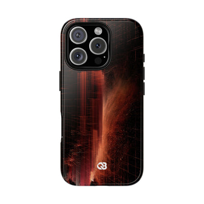 Luminous Monolith · Tough Phone Case for iPhone · Black