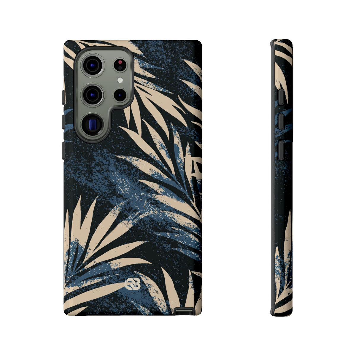 Indigo Palm Horizon · Tough Phone Case for Samsung · Blue