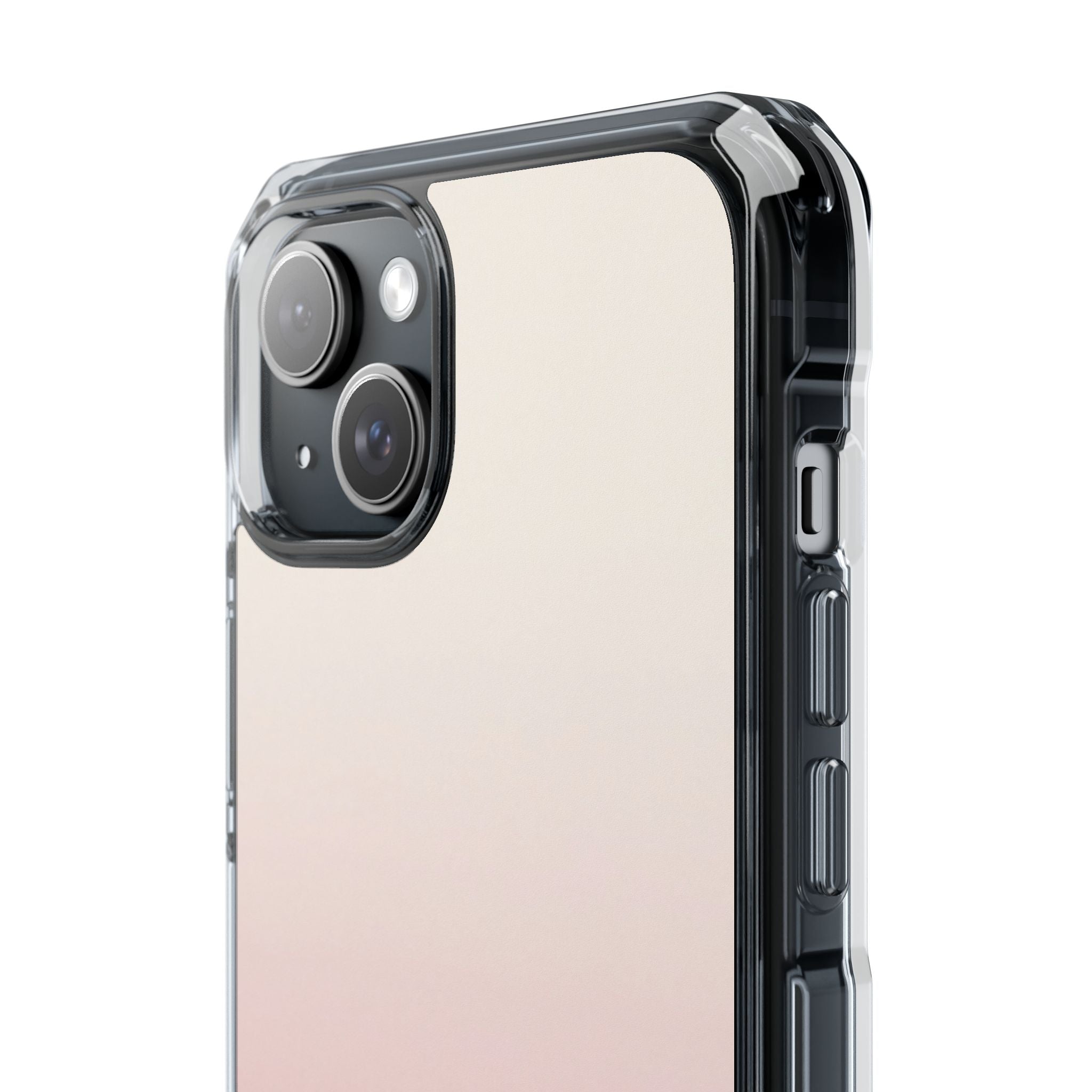 Pink Impact MagSafe Phone Case for iPhone - Frosted Blush Horizon