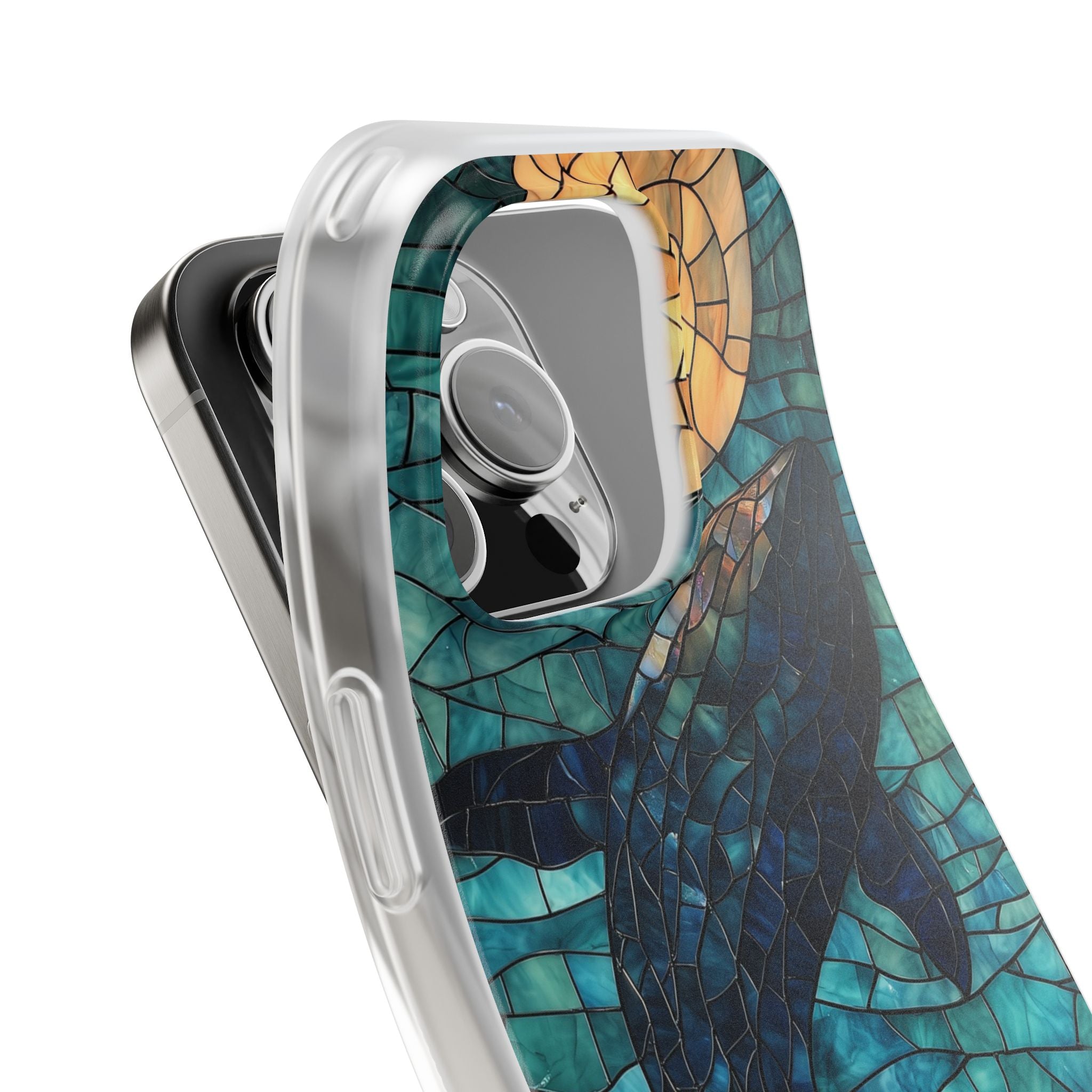 Celestial Whale iPhone 16 Pro Case - Soft