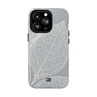 Minimal Leaf Skeleton · Tough 2.0 Magnetic Phone Case for iPhone · Grey
