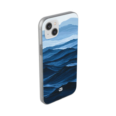 Blue Lite Phone Case for iPhone - Cobalt Ridge Tides