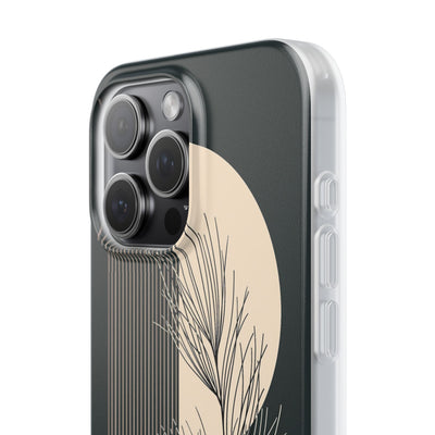 Black Lite Phone Case for iPhone - Obsidian Sand Willow