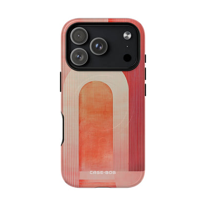 Crimson Arches iPhone 17 Pro Case - Tough+ - CASE•BOB