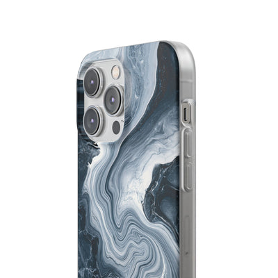 Suminagashi Ink Flow · Lite Phone Case for iPhone ·  Grey