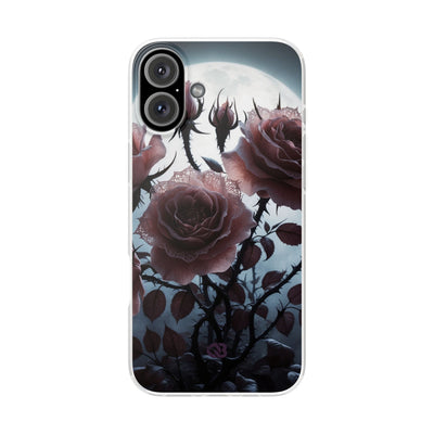 Lunar Lace Petals · Soft Coque de téléphone pour iPhone