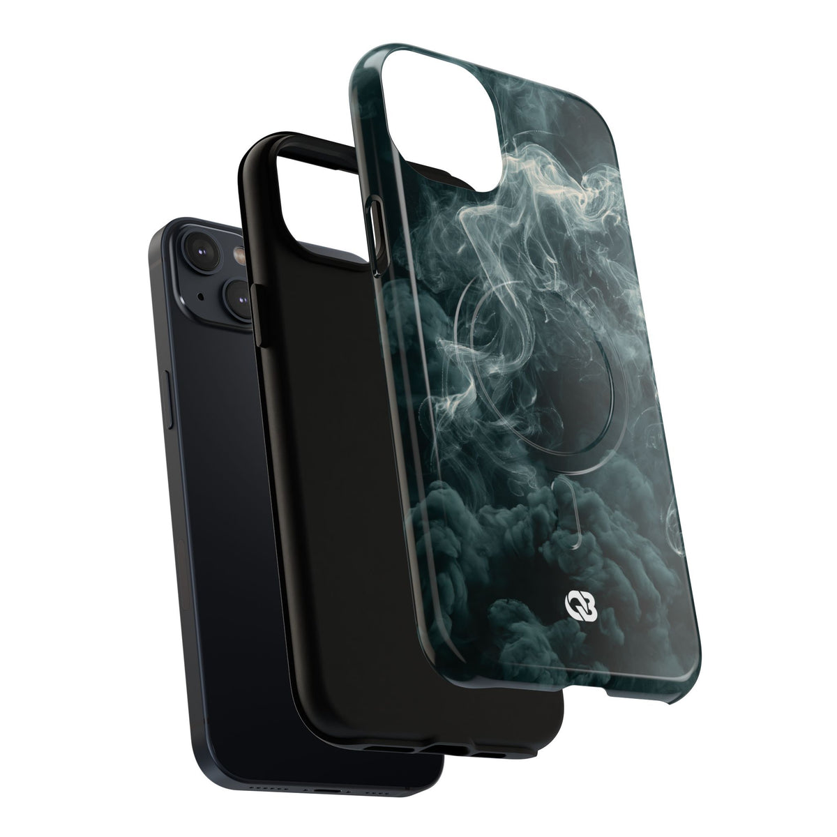 Luminescent Vapor Drift · Tough 2.0 Magnetic Phone Case for iPhone · Teal