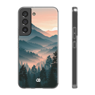 Teal Lite Phone Case for Samsung - Alpine Teal Horizon