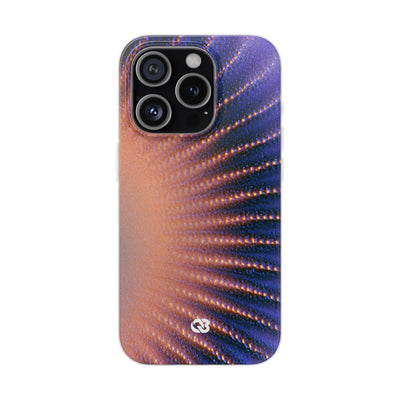 Luminous Aura Burst · Lite Phone Case for iPhone ·  Blue