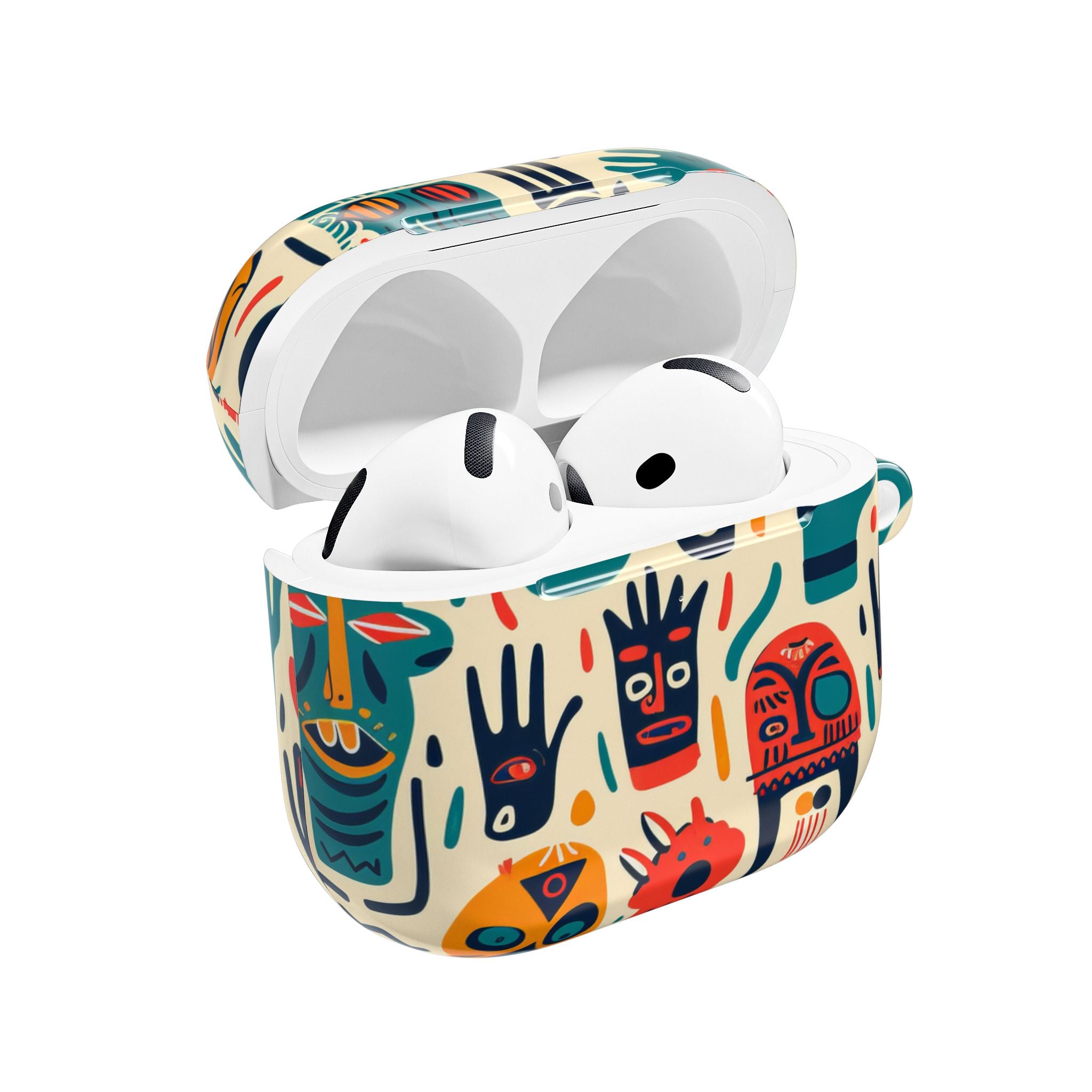 Tribal Faces - AirPods -kotelo