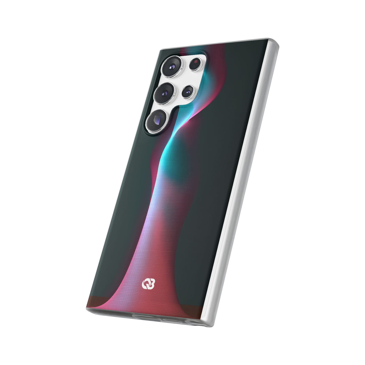 Neon Pixel Flow · Lite Phone Case for Samsung · Black