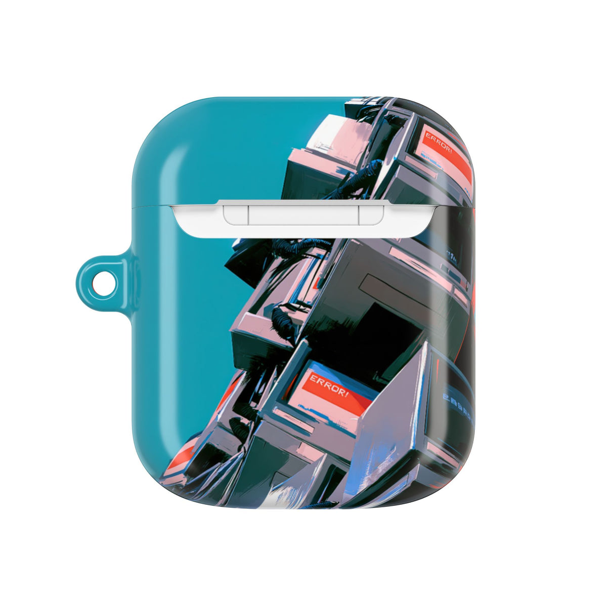 System Error Spire · Hard Case for AirPods & AirPods Pro · Teal