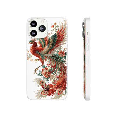 Vermilion Imperial Phoenix · Lite Phone Case for iPhone ·  Red