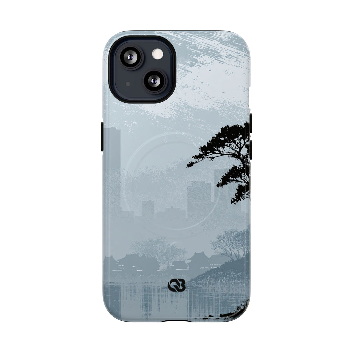 Misty Horizon · Tough 2.0 Magnetic Phone Case for iPhone · Blue