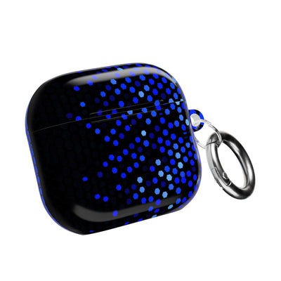 Cobalt Hex Dispersion · Hard Case for AirPods & AirPods Pro · Blue