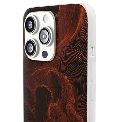 Amber Filament · Lite Phone Case for iPhone ·  Orange