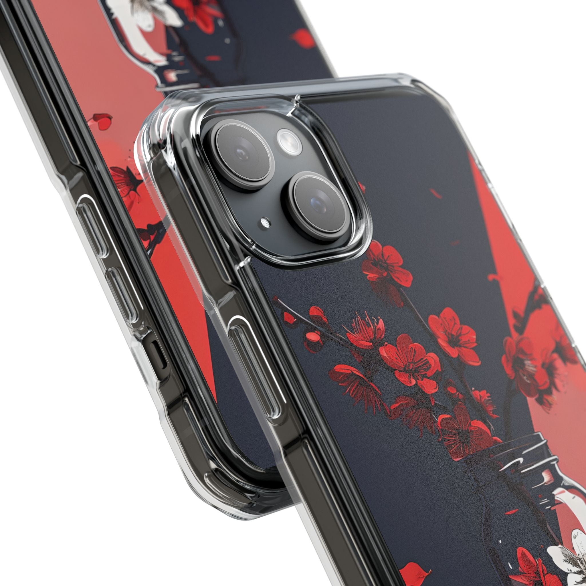 Crimson Blossom Jar · Impact Phone Case for iPhone · Magsafe