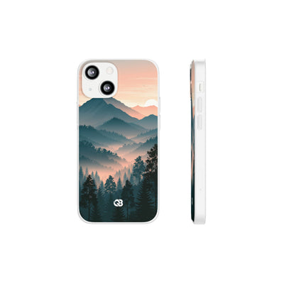 Misty Pine Summit · Lite Phone Case for iPhone ·  Green