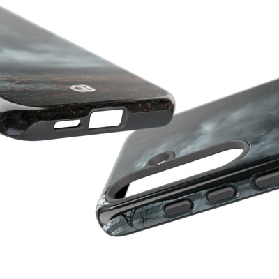 Shadowed Pine Mist · Tough Phone Case for Samsung · Black