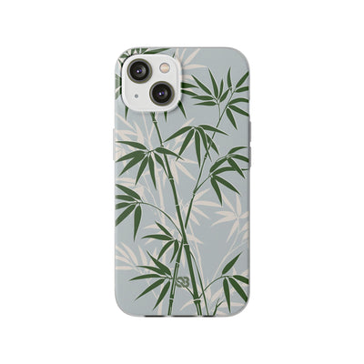 Green Lite Phone Case for iPhone - Kyoto Bamboo Canopy