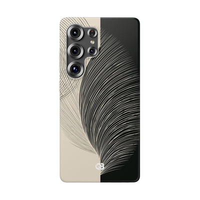 Minimal Frond Study · Lite Phone Case for Samsung · Black