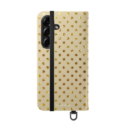 Gouden Glans - Samsung S25 Case - Portemonnee