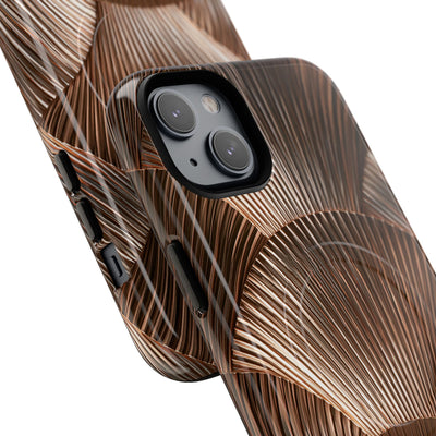 Rose Gilded Fan · Tough 2.0 Magnetic Phone Case for iPhone · Gold