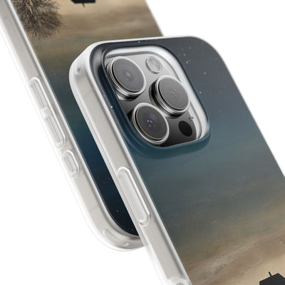 Midnight Cabin Glow · Soft Phone Case for iPhone