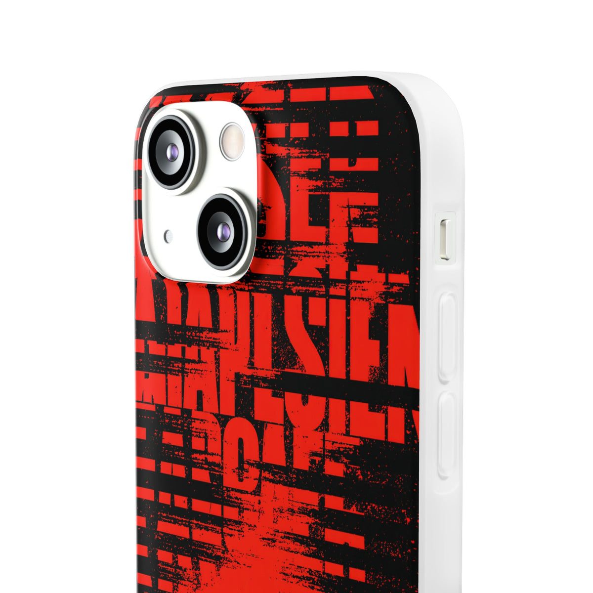 Crimson Redaction · Lite Phone Case for iPhone ·  Black