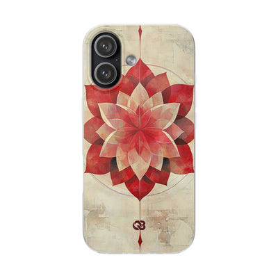 Crimson Petal Peak · Soft Phone Case for iPhone