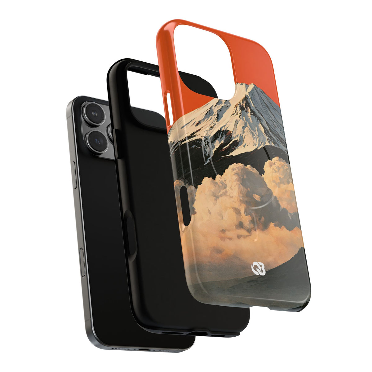 Sacred Peak Fuji · Tough 2.0 Magnetic Phone Case for iPhone · Orange