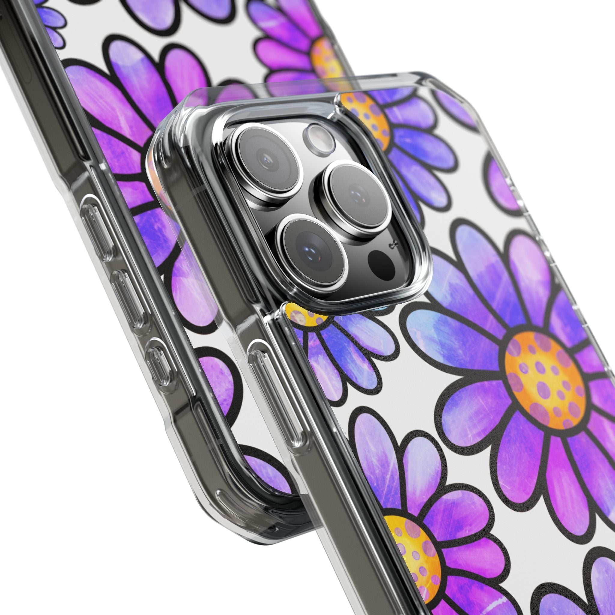 Polka Dot Blooms iPhone 16 Pro Max Case - Impact