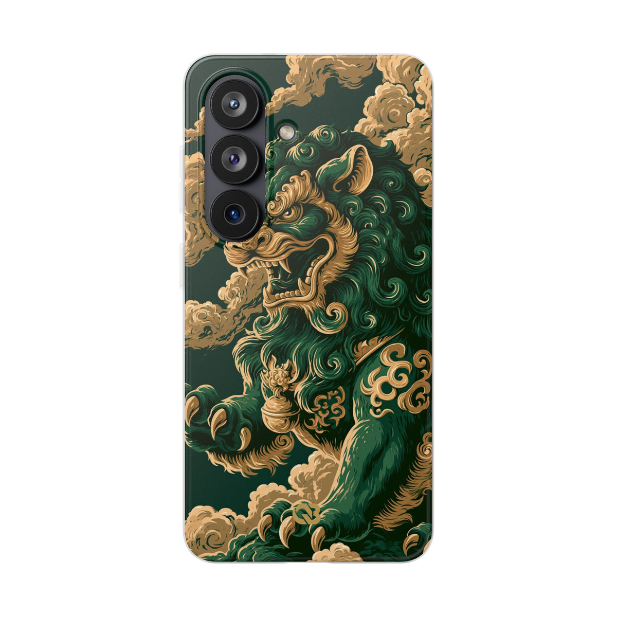 Imperial Guardian Lion · Lite Phone Case for Samsung · Green
