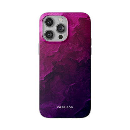 Violet Swirl iPhone 14 Pro Max Case - Soft