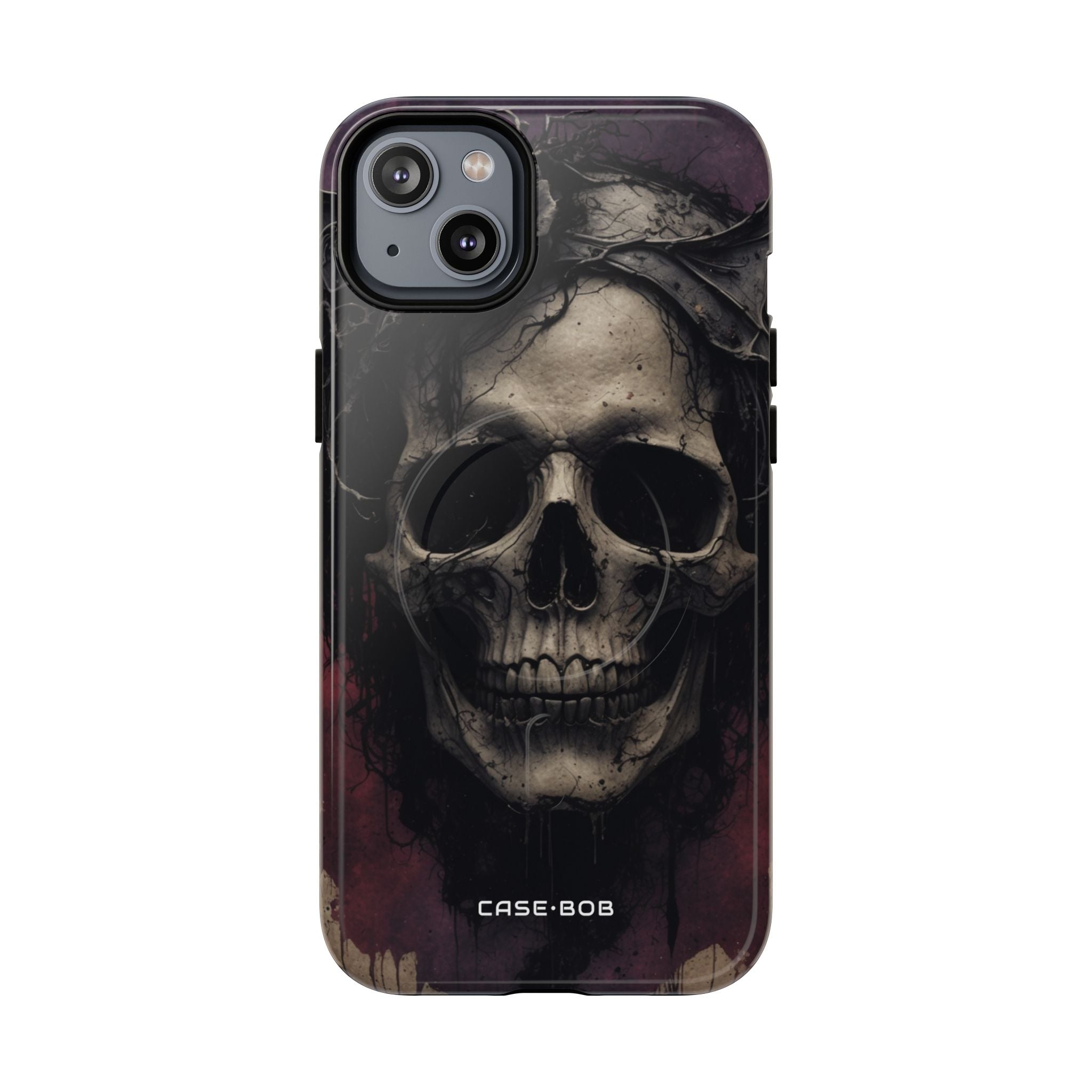 Gothic Skull Crown iPhone 14 Plus Skal - Tough+