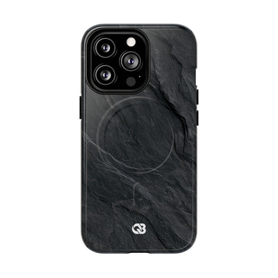 Dark Slate Strata · Tough 2.0 Magnetic Phone Case for iPhone · Black