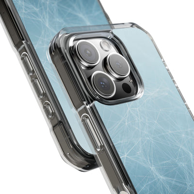 Teal Impact MagSafe Phone Case for iPhone - Arctic Digital Nexus