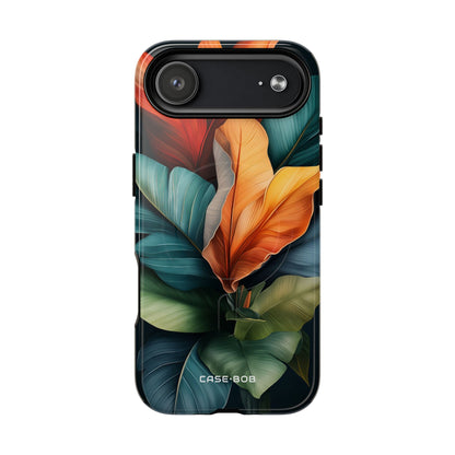 Tropical Leafburst iPhone 17 Air Case - Tough+ - CASE•BOB