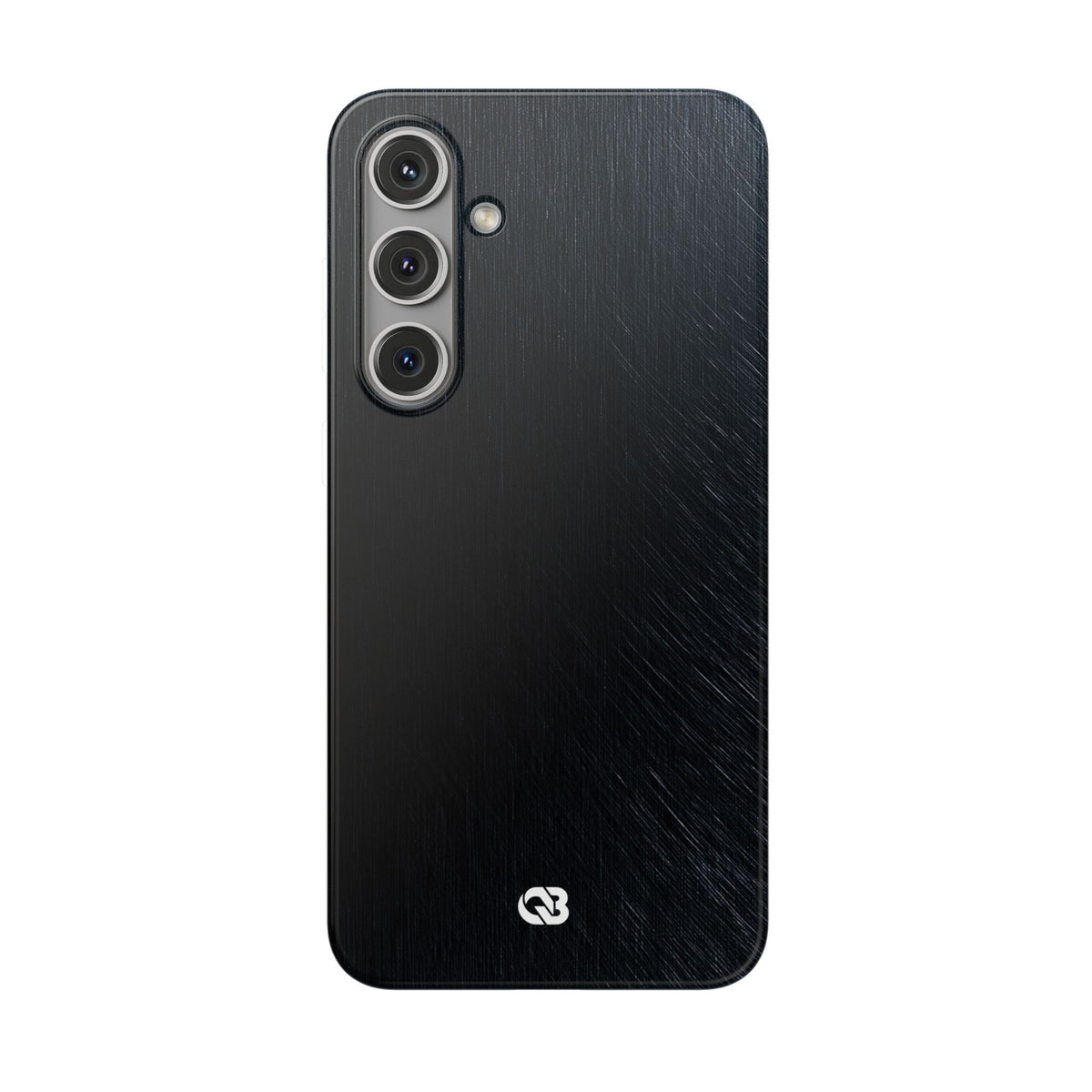 Brushed Obsidian Steel · Lite Phone Case for Samsung · Black