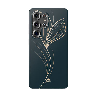 Teal Lite Phone Case for Samsung - Sandstone Silk Flora