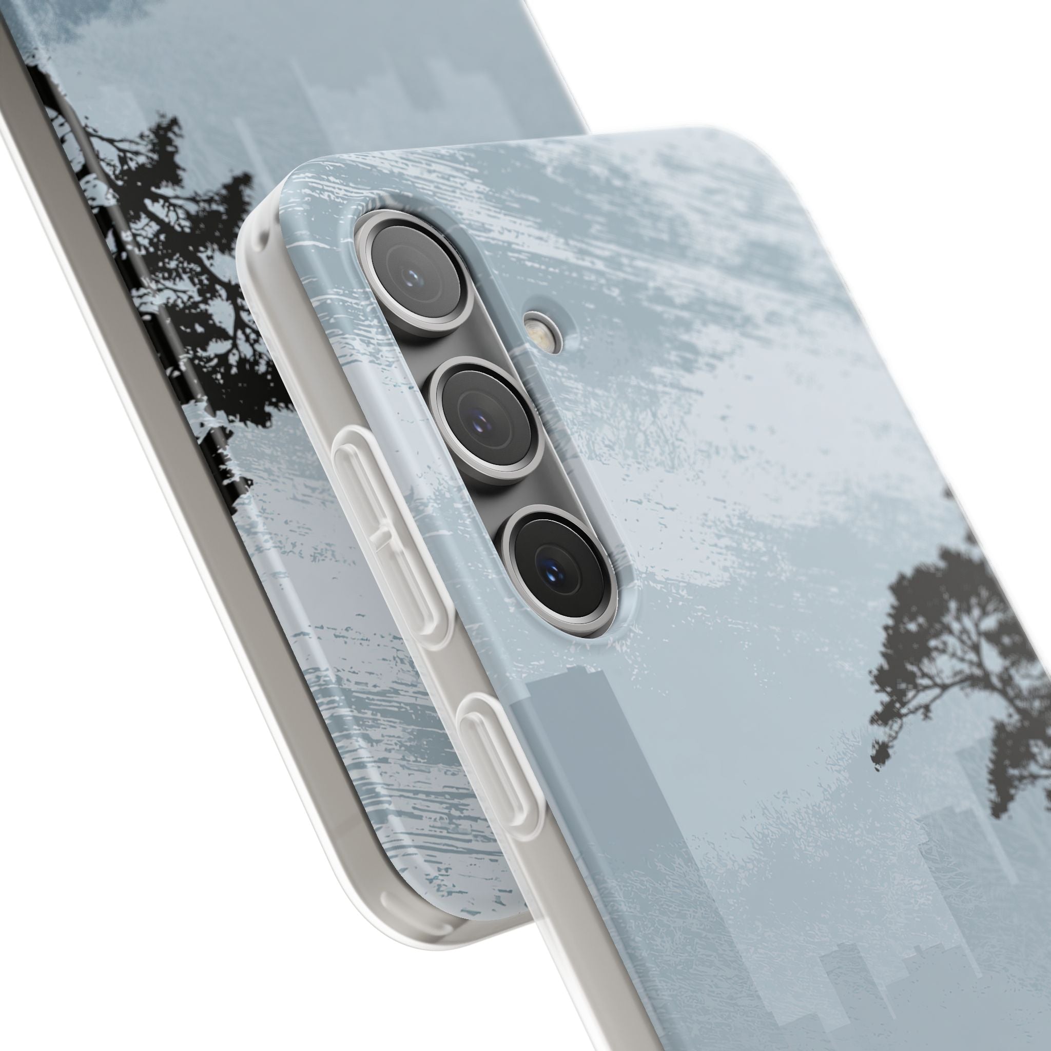Grey Lite Phone Case for Samsung - Steel Slate Zen