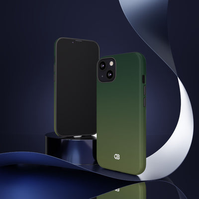 Evergreen Gradient · Tough Phone Case for iPhone · Green