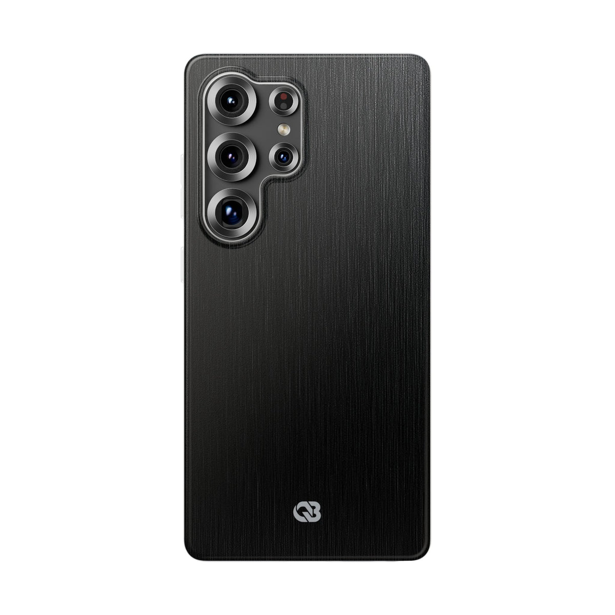 Obsidian Brushed Steel · Lite Phone Case for Samsung · Black