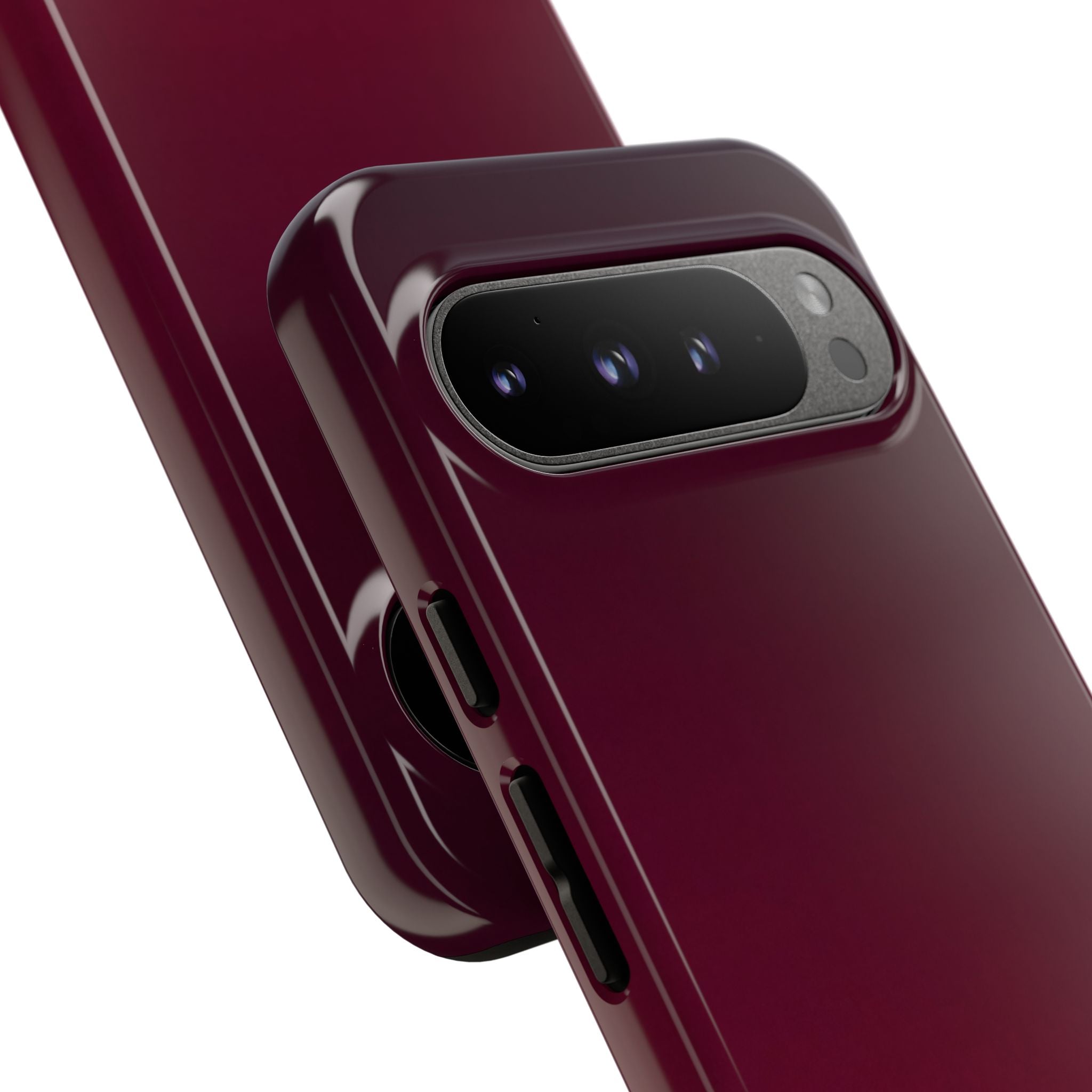 Red Tough Phone Case for Google Pixel - Deep Sangria Gradient