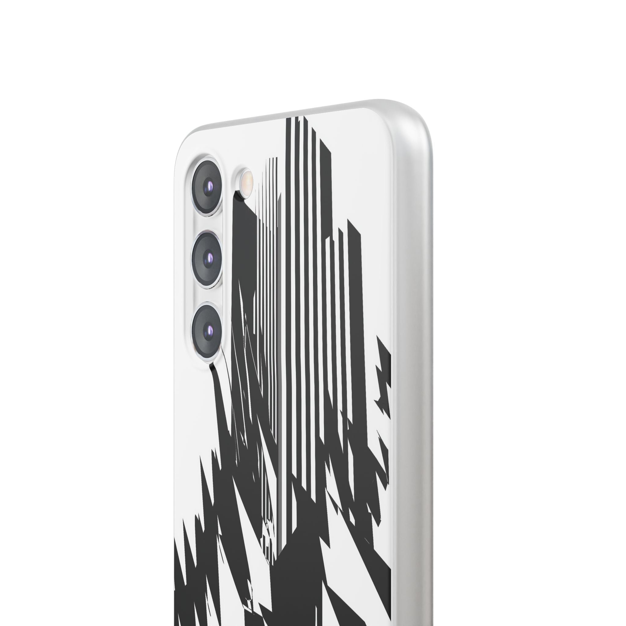 White Lite Phone Case for Samsung - Shattered Vector Spire