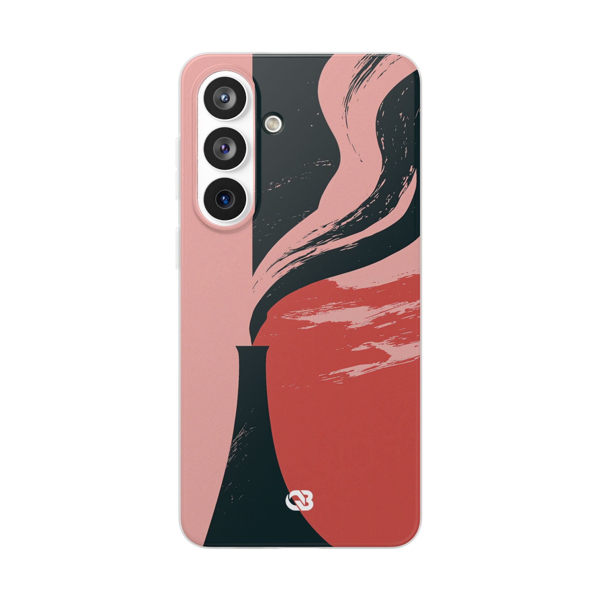 Pink Lite Phone Case for Samsung - Cinder Rose Plume