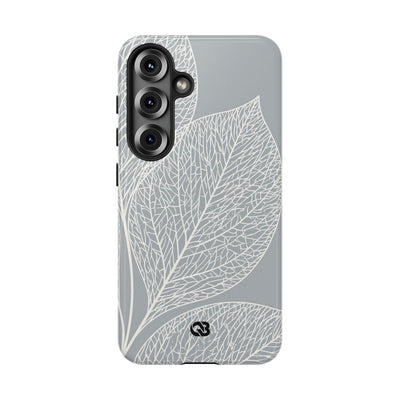 Grey Tough Phone Case for Samsung - Frosted Ash Veins