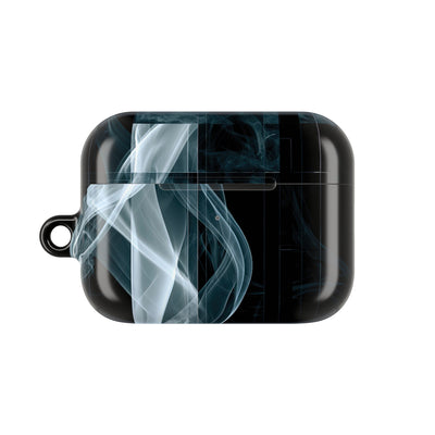 Vapor Grid Study · Hard Case for AirPods & AirPods Pro · Black