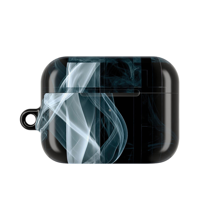 Vapor Grid Study · Hard Case for AirPods & AirPods Pro · Black