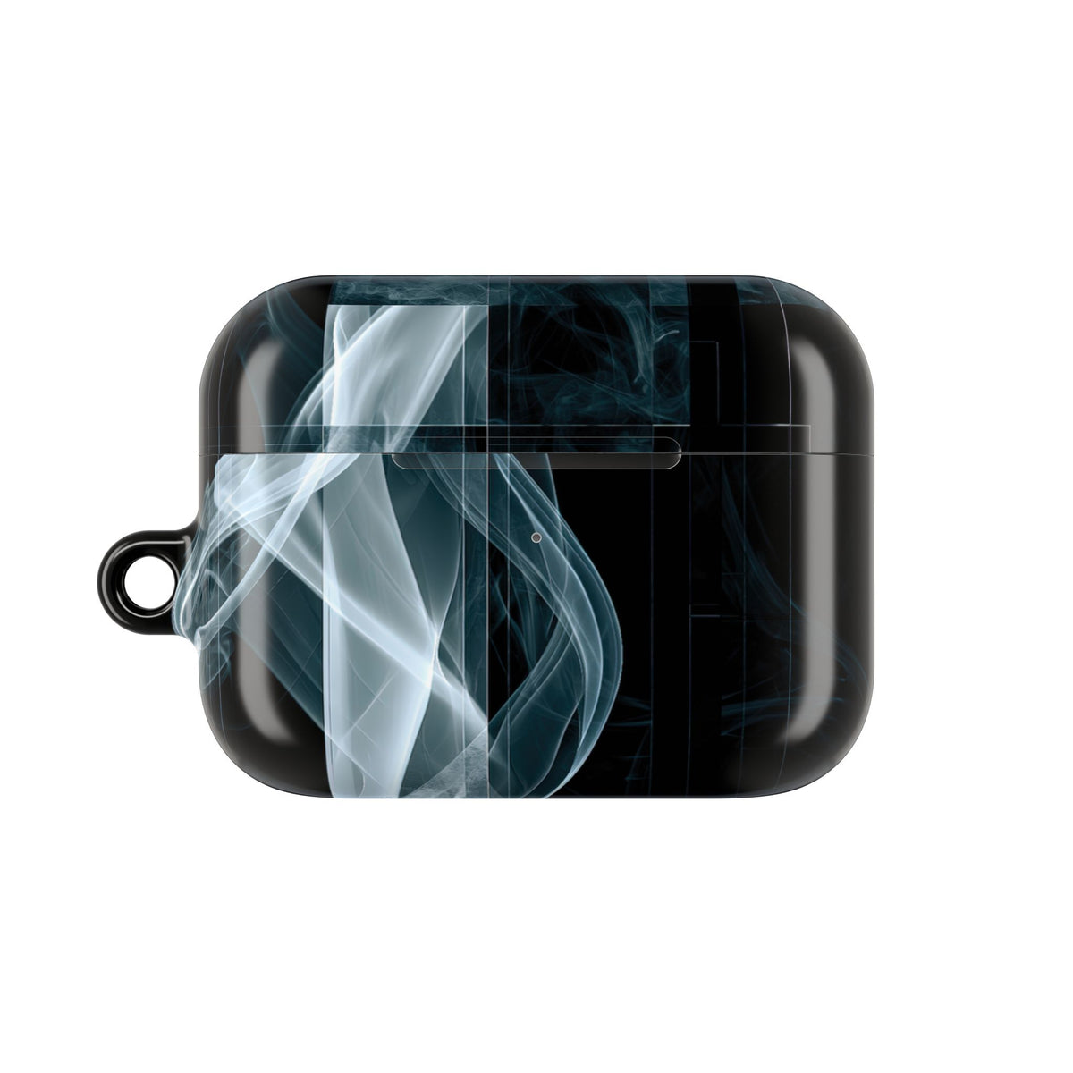 Fractured Smoke · Hard Case for AirPods & AirPods Pro · Black